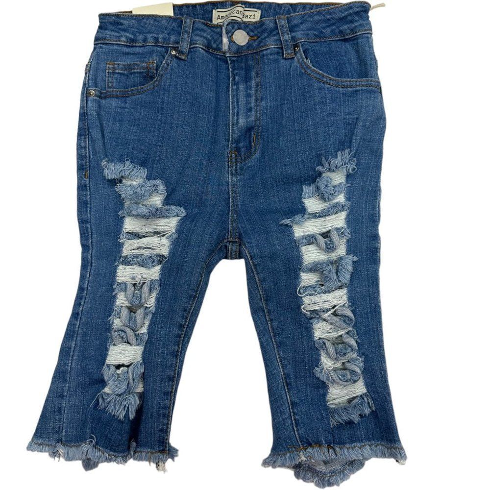 American Bazi Denim Bermuda Shorts (S)